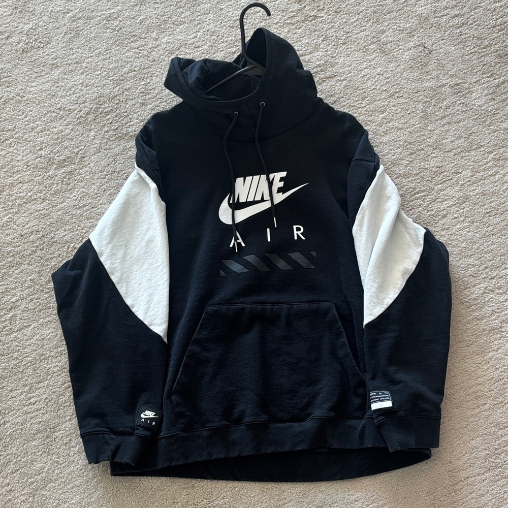 Nike Air Black and White Pullover